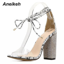 Load image into Gallery viewer, Aneikeh Women High Sandals
