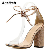 Load image into Gallery viewer, Aneikeh Women High Sandals